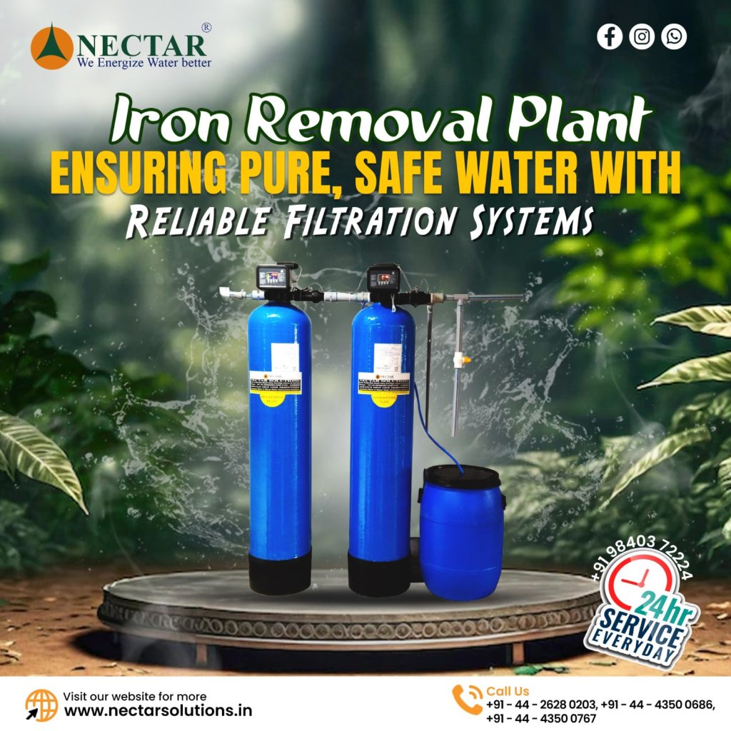 Iron removal plant in India